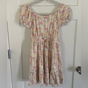Three Pink Hearts - Twirly Dress Sz. L